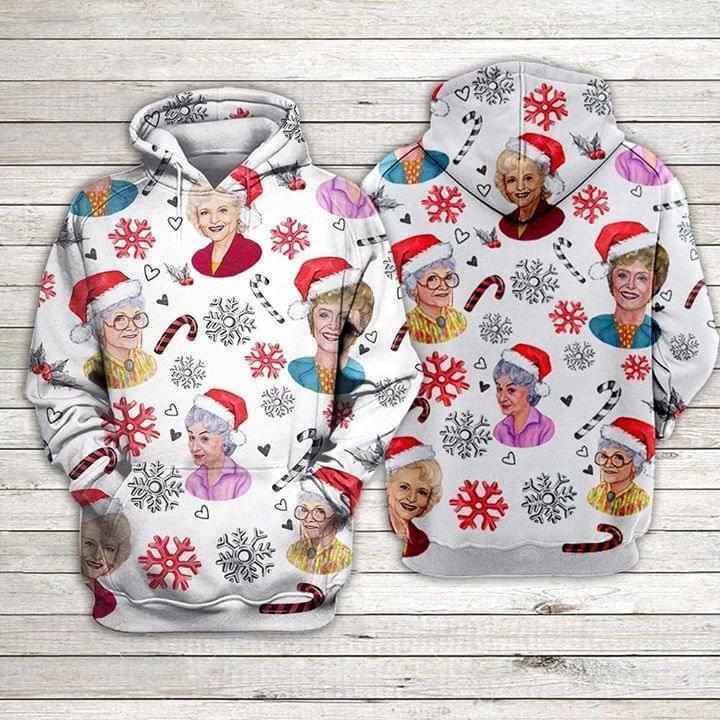 Golden Girls Ugly Christmas Hoodie 3d