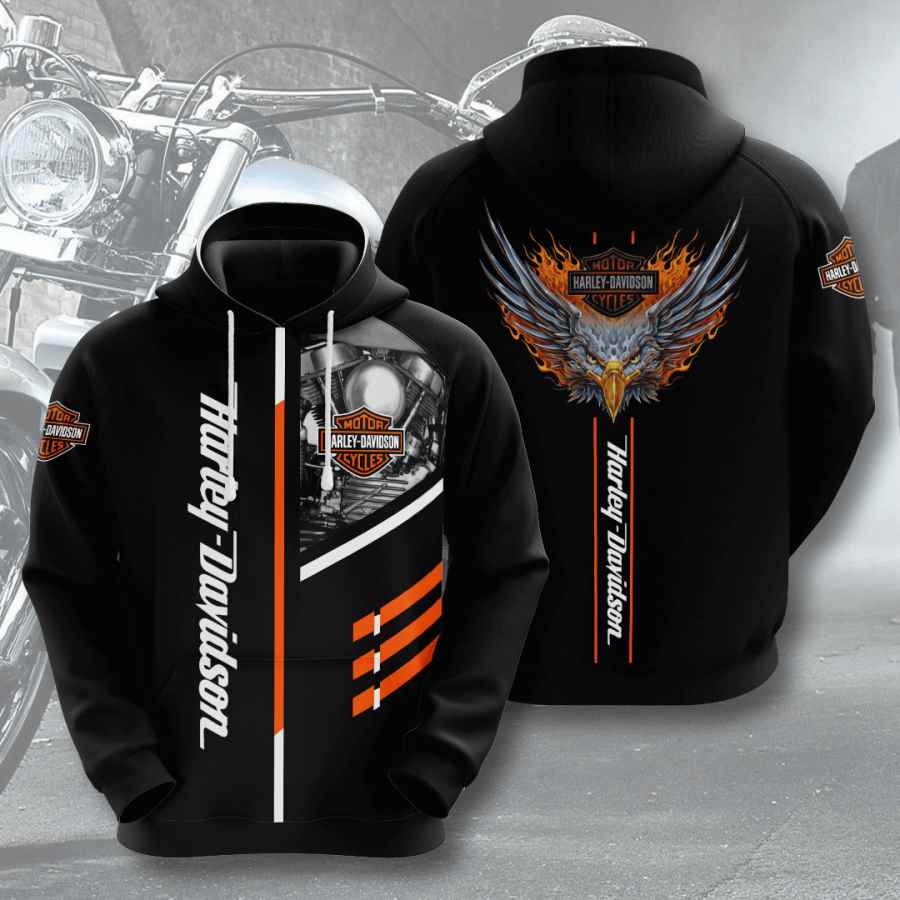 Hobbies Motorcycles Usa 168 3d Hoodie