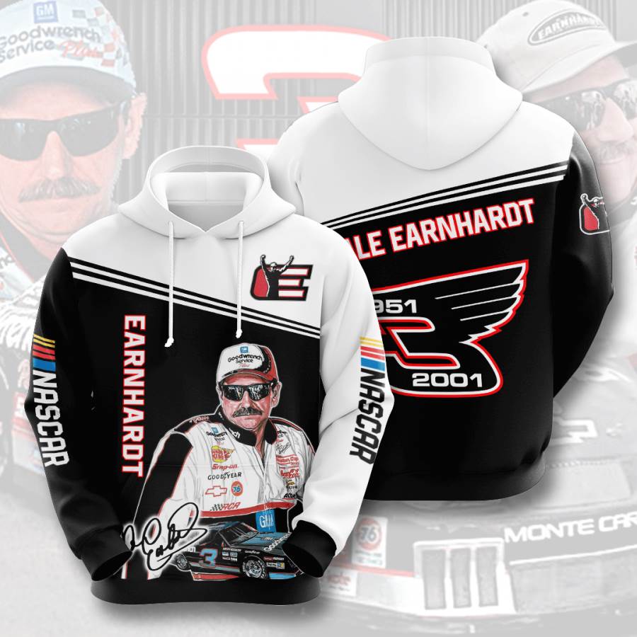 Hobbies Racing Dale Earnhardt Usa 991 3d Hoodie