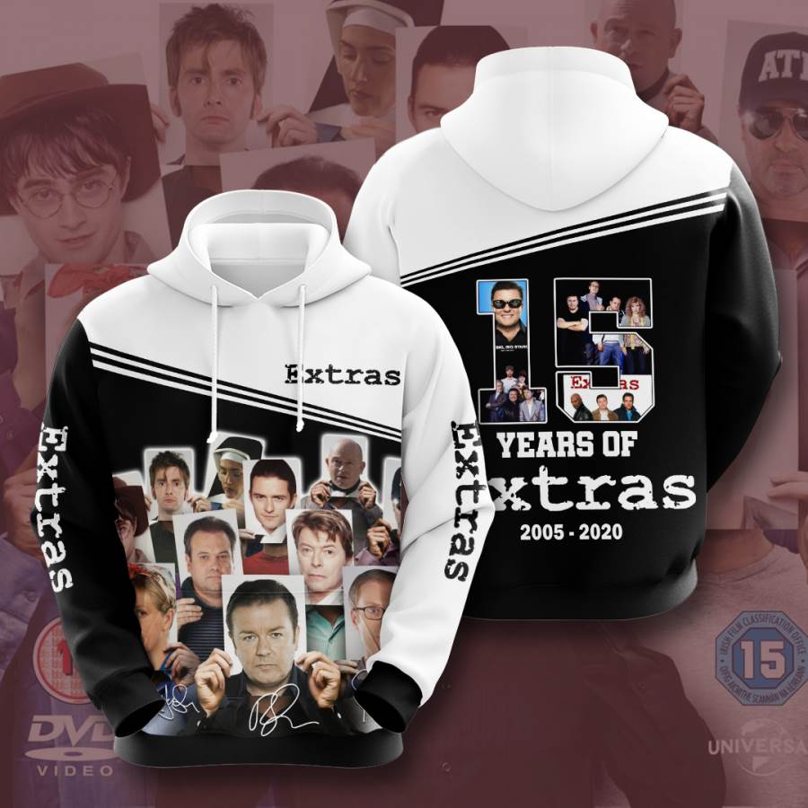 Movie Extras Usa 1511 3d Hoodie