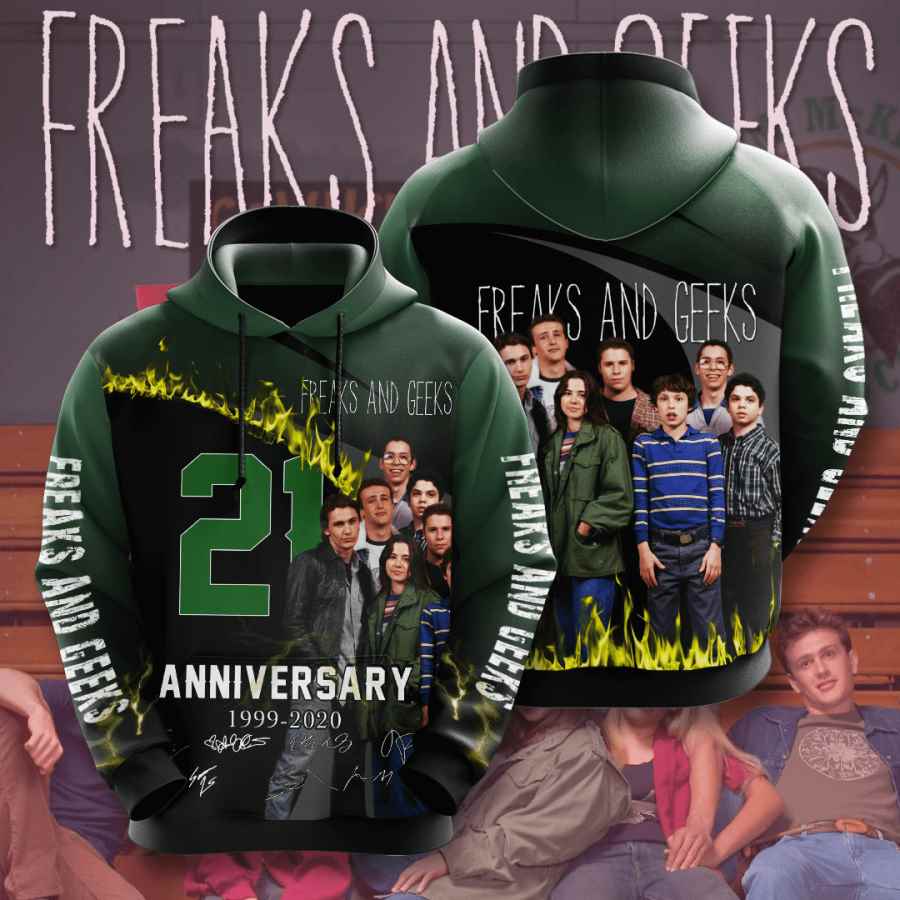 Movie Freaks And Geeks Usa 1345 3d Hoodie