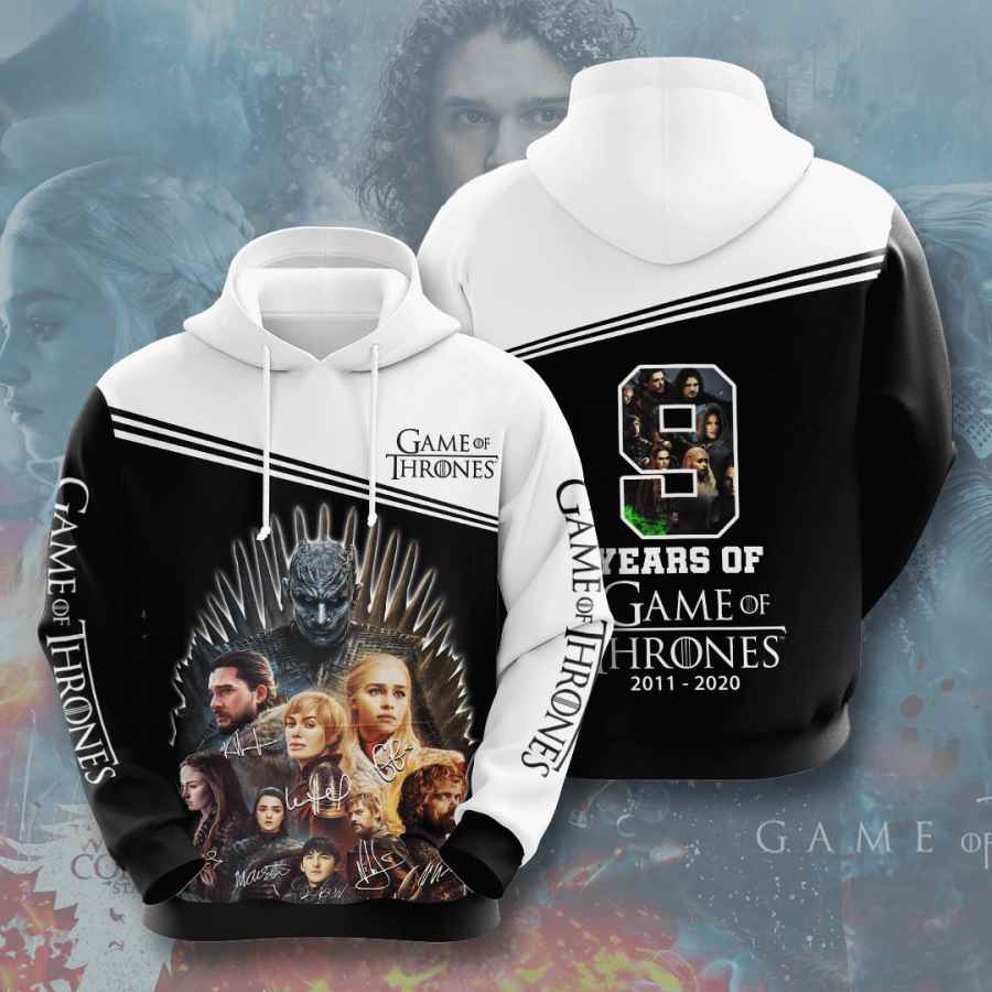 Movie Game Of Thrones Usa 1350 3d Hoodie