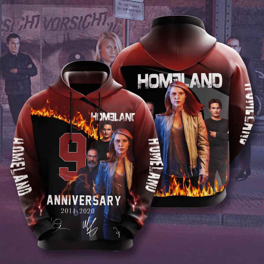 Movie Homeland Usa 1365 3d Hoodie