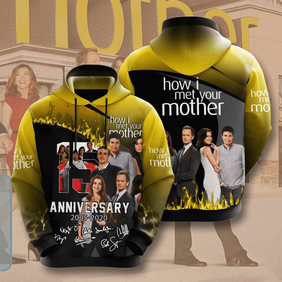 Movie How I Met Your Mother Usa 1367 3d Hoodie