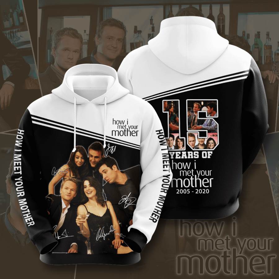 Movie How I Met Your Mother Usa 1368 3d Hoodie