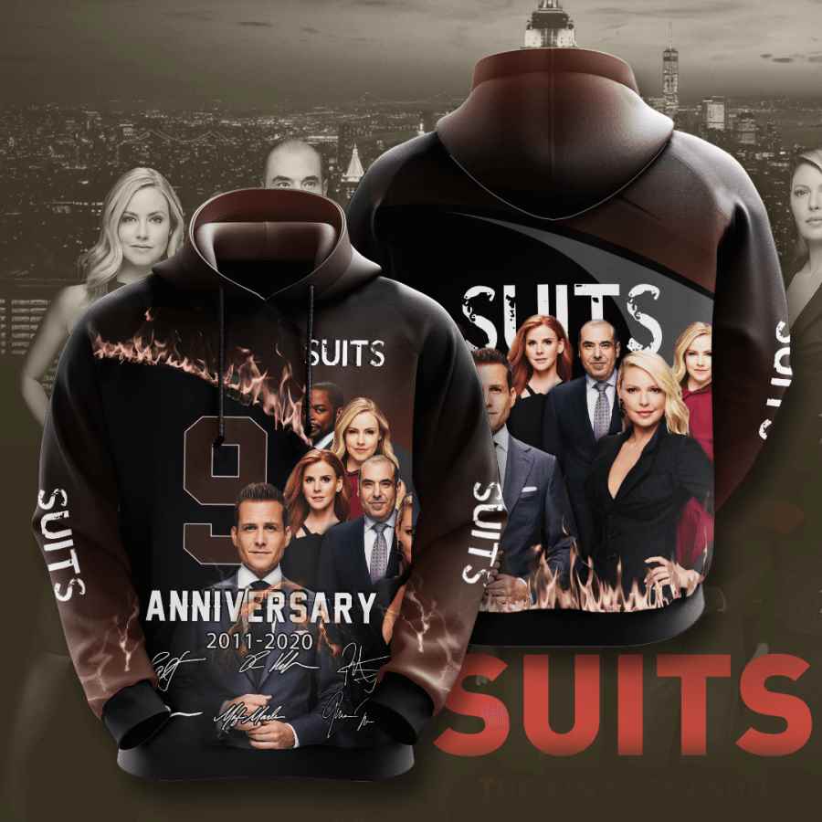 Movie Suits Usa 1459 3d Hoodie