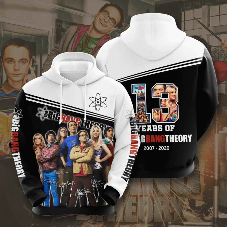 Movie The Big Bang Theory Usa 1472 3d Hoodie