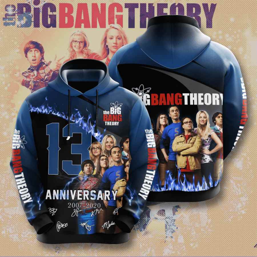 Movie The Big Bang Theory Usa 1473 3d Hoodie