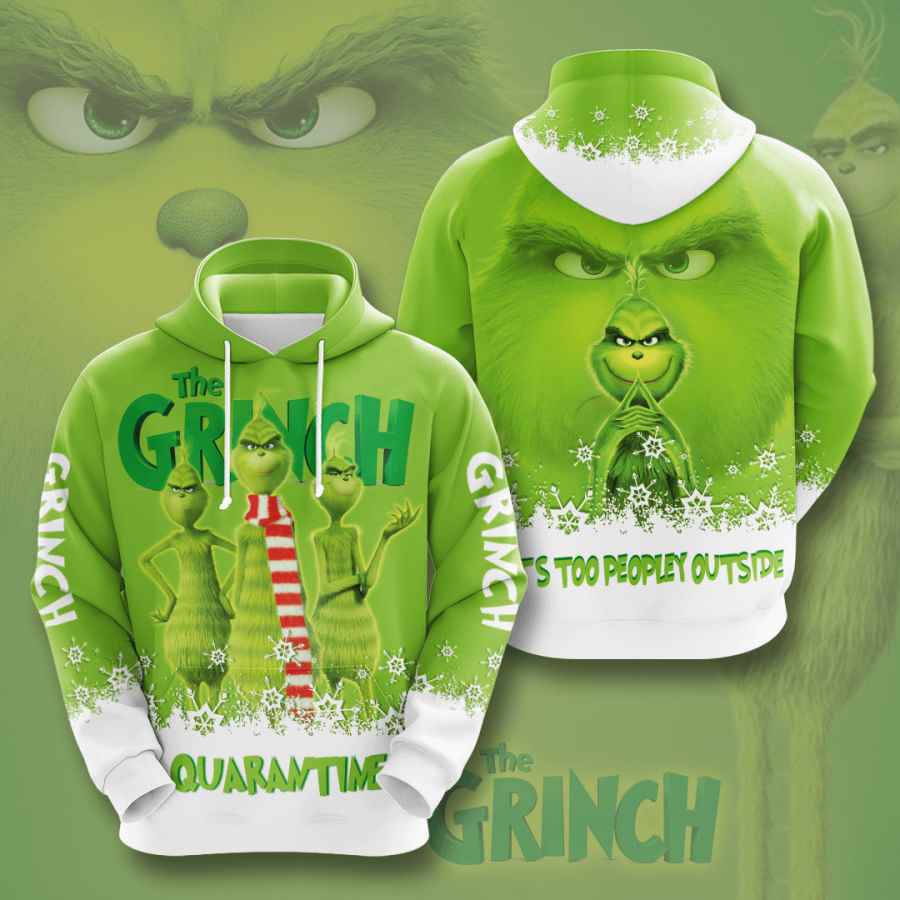 Movie The Grinch Usa 1477 3d Hoodie