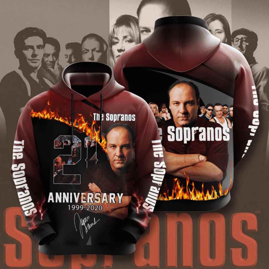 Movie The Sopranos Usa 1488 3d Hoodie