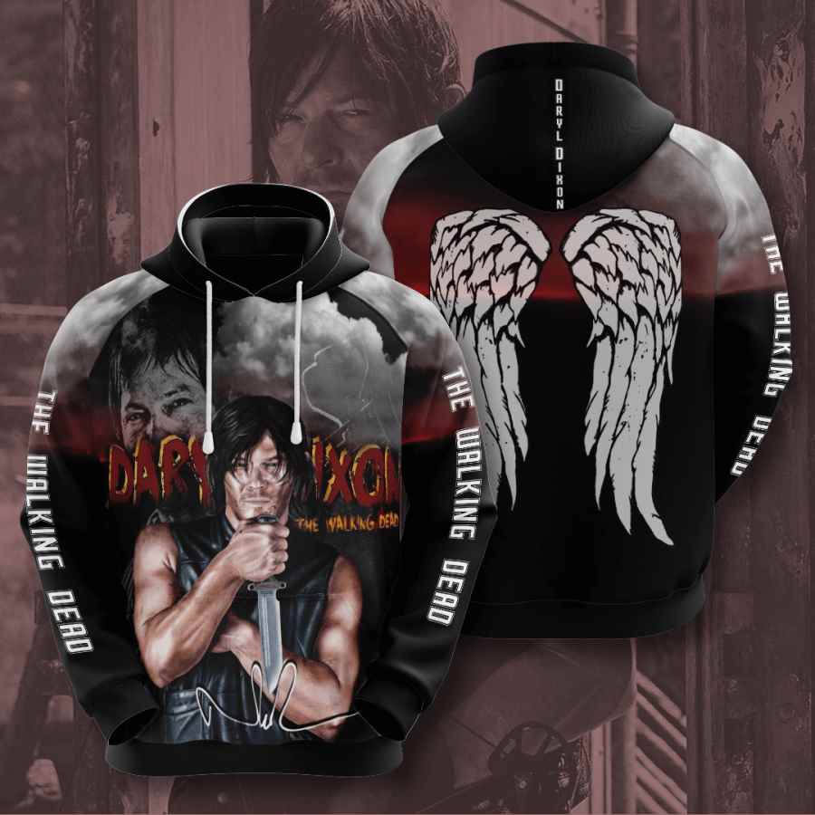 Movie The Walking Dead Usa 1326 3d Hoodie