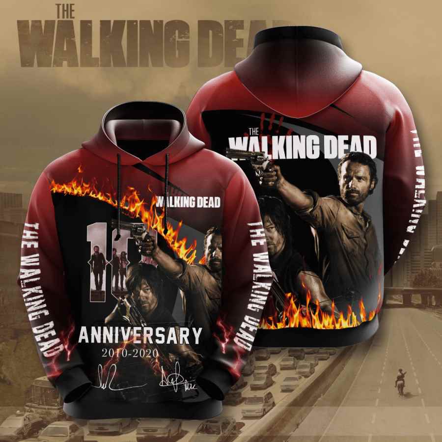 Movie The Walking Dead Usa 1490 3d Hoodie