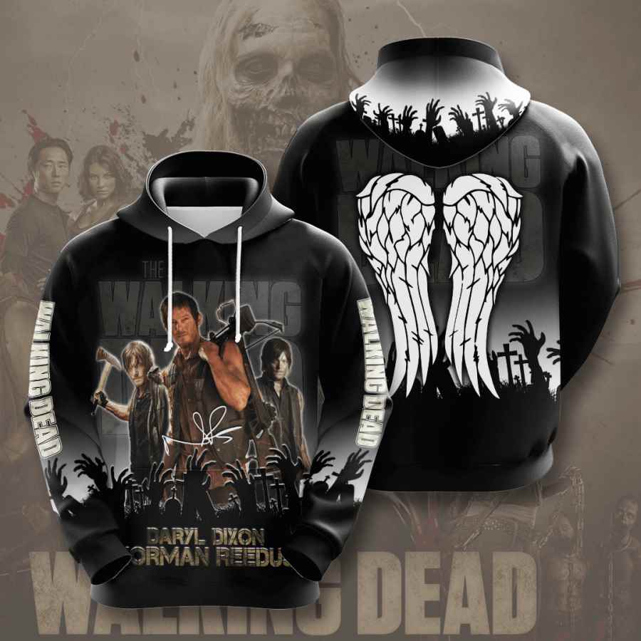 Movie The Walking Dead Usa 1493 3d Hoodie