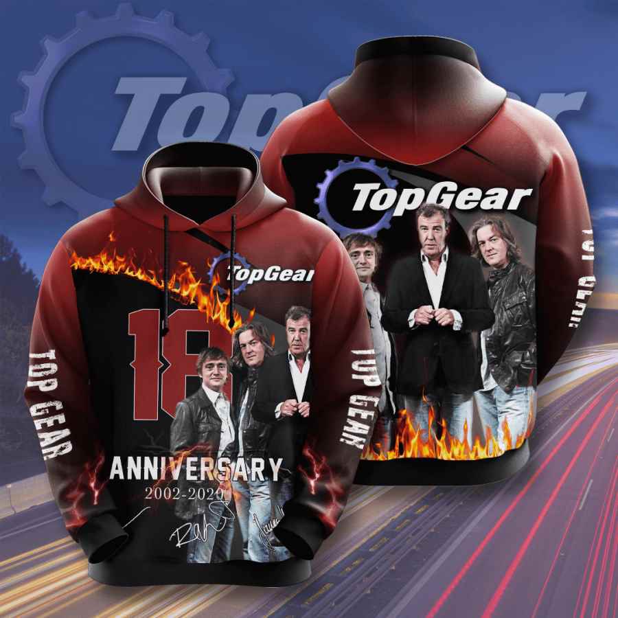 Movie Top Gear Usa 1465 3d Hoodie