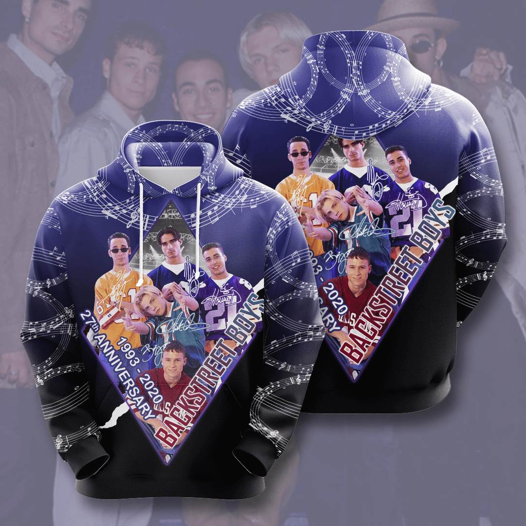 Music Backstreet Boys Usa 1276 3d Hoodie