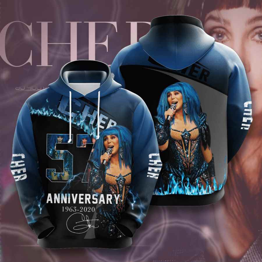 Music Cher Usa 1309 3d Hoodie