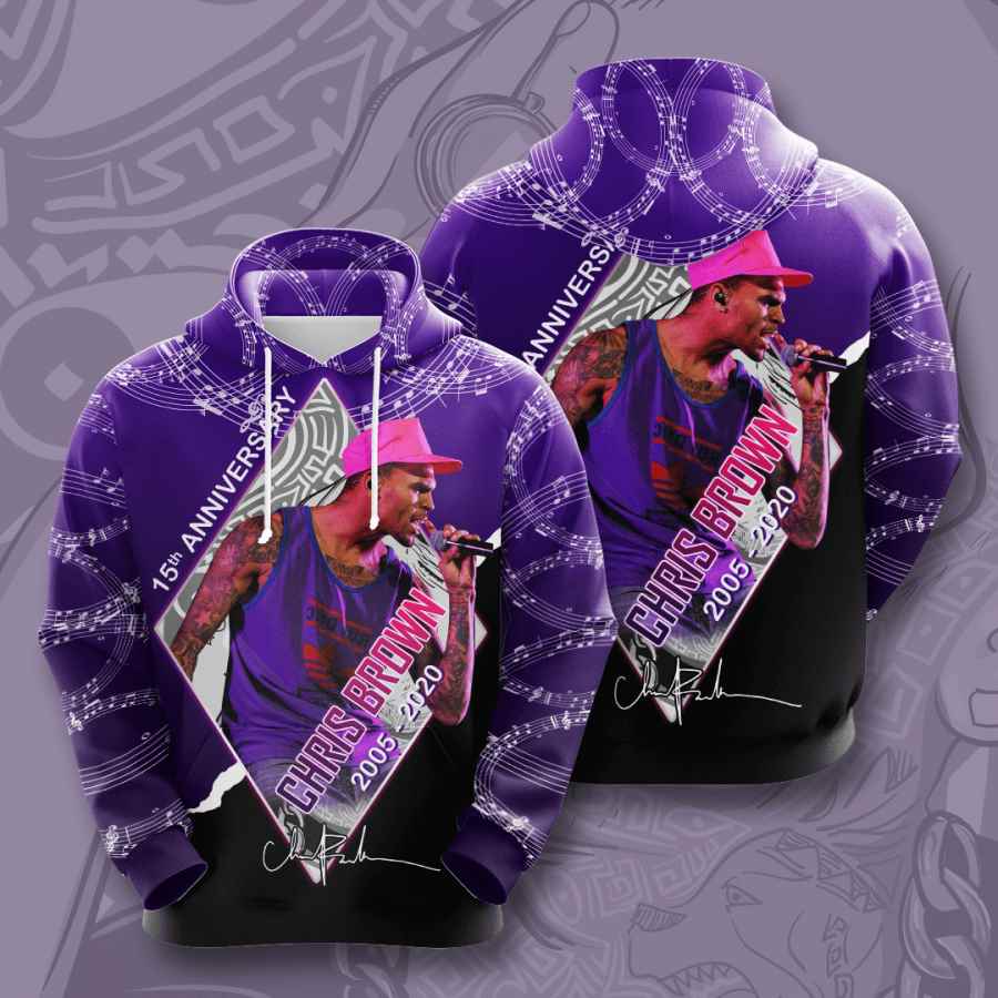 Music Chris Brown Usa 1315 3d Hoodie