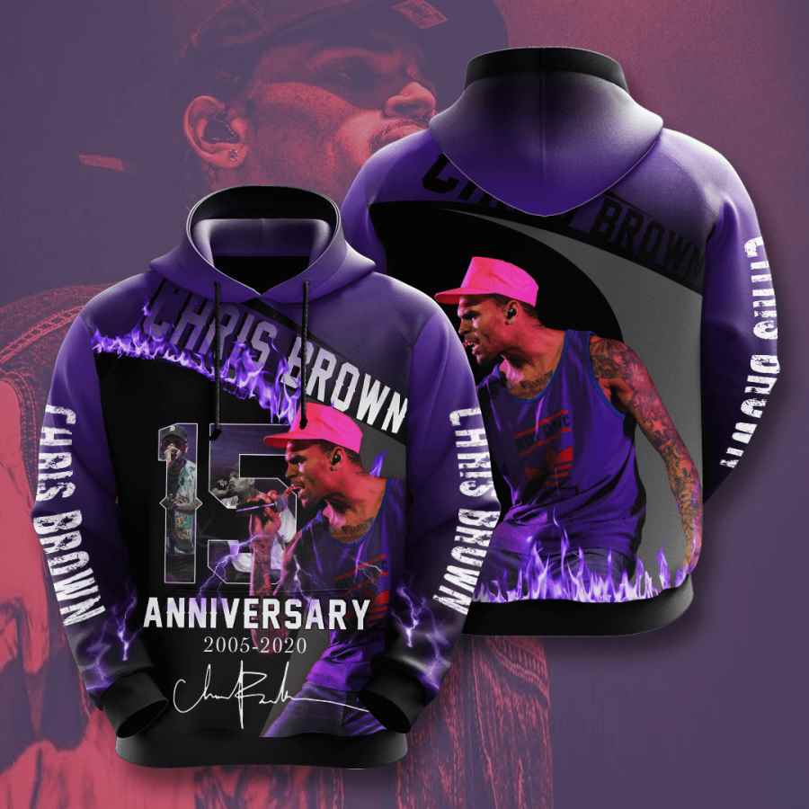 Music Chris Brown Usa 1316 3d Hoodie