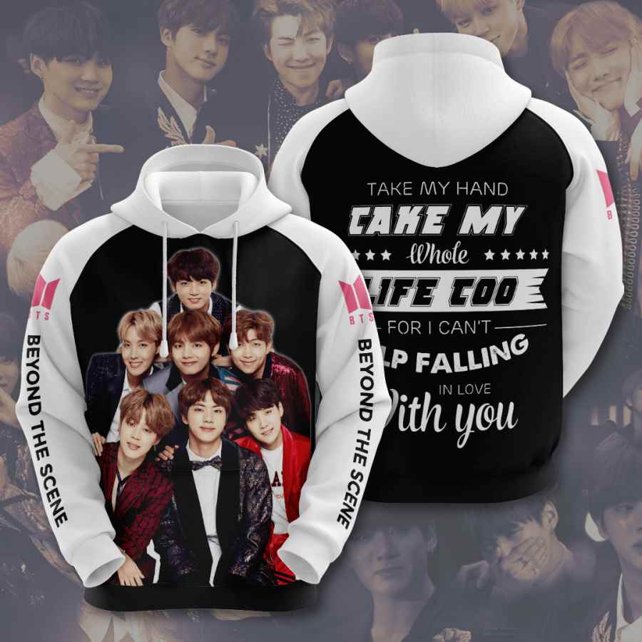 Music Kpop Bts Usa 400 3d Hoodie