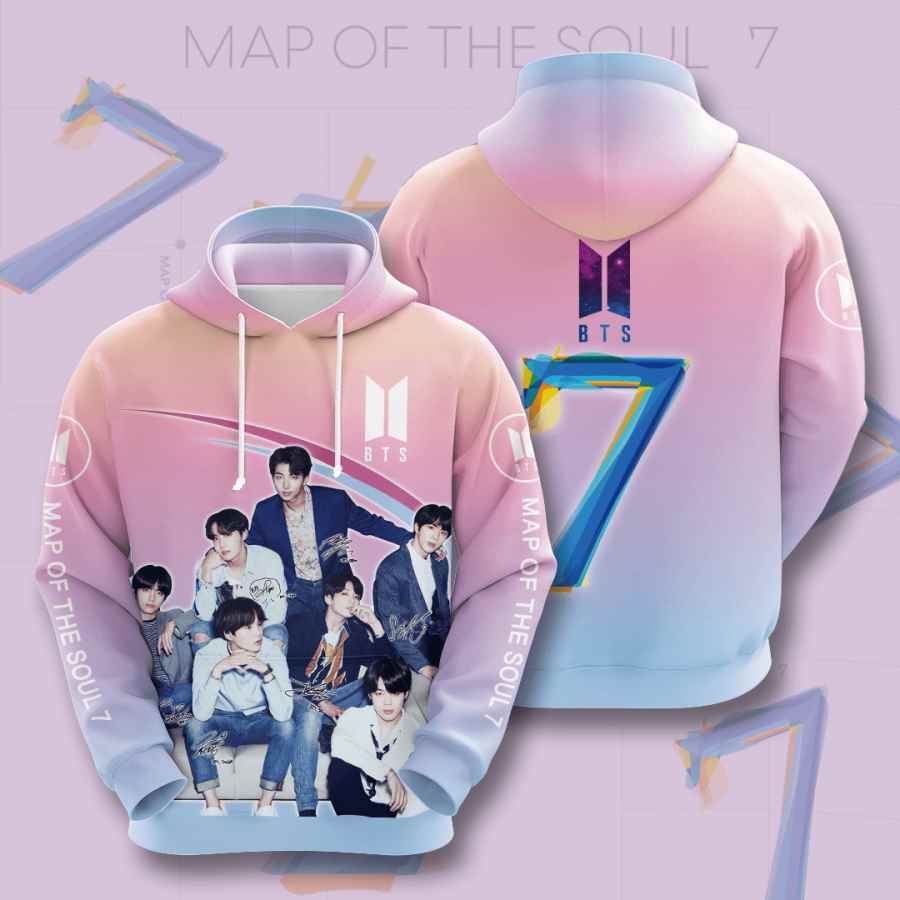 Music Kpop Bts Usa 960 3d Hoodie