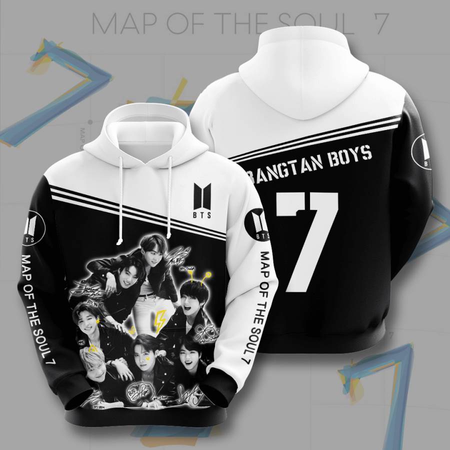 Music Kpop Bts Usa 961 3d Hoodie