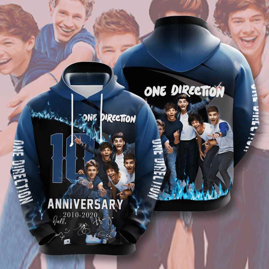 Music One Direction Usa 1427 3d Hoodie