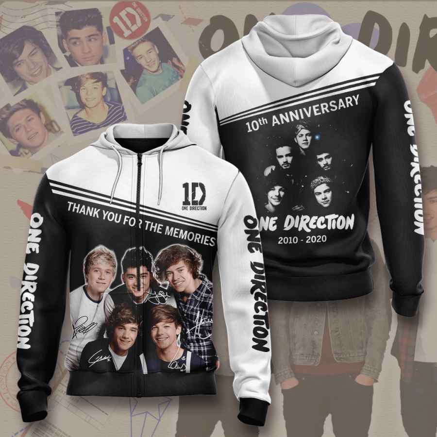 Music One Direction Usa 1430 3d Hoodie