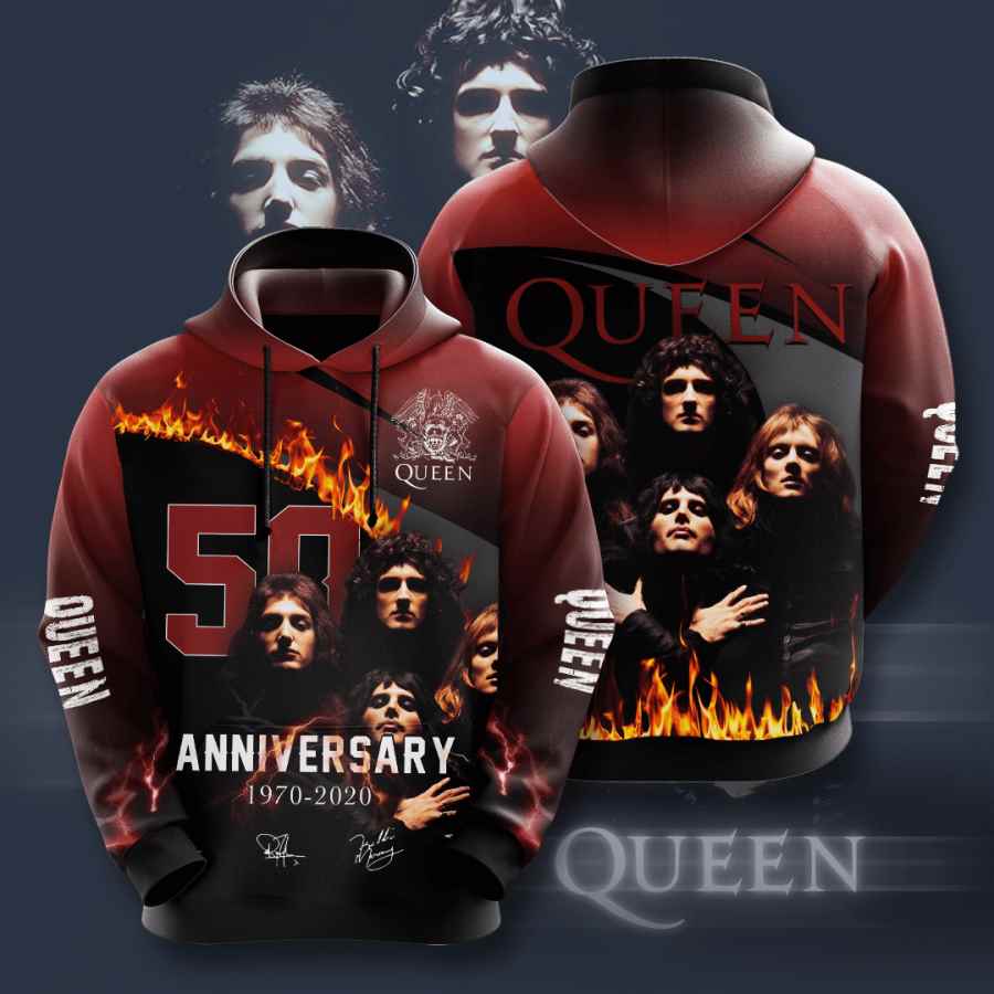 Music Queen Usa 1440 3d Hoodie