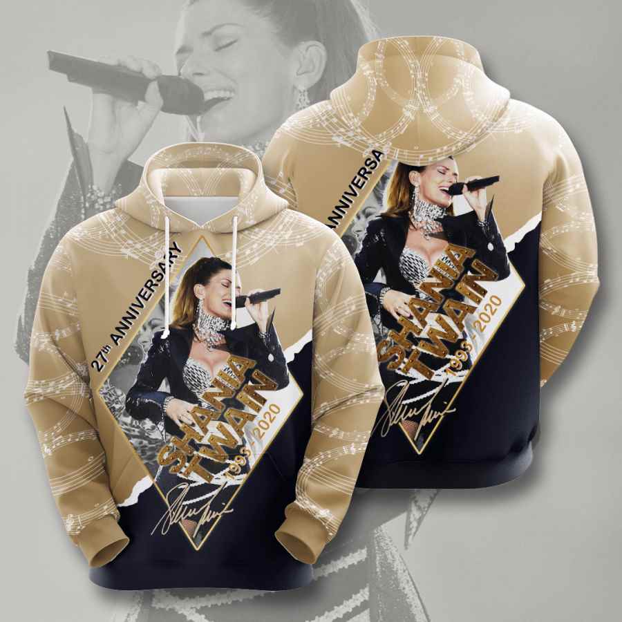 Music Shania Twain Usa 1444 3d Hoodie