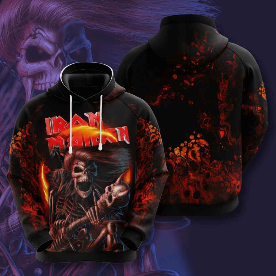 Music Thrash Metal Usa 1369 3d Hoodie