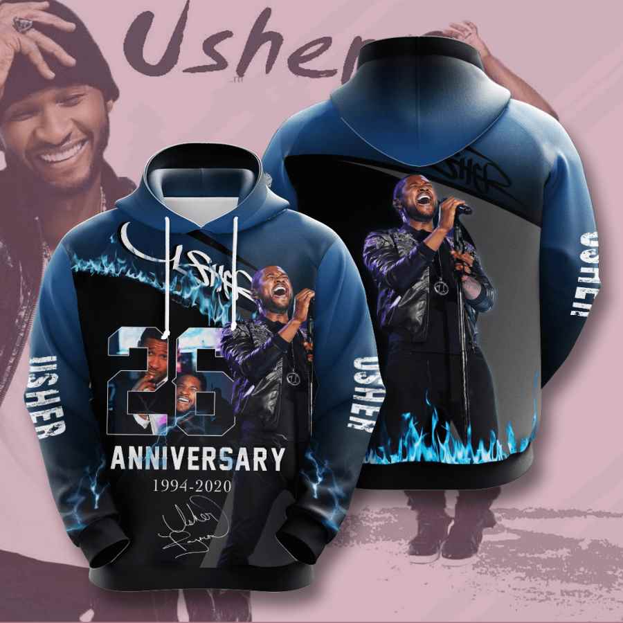 Music Usher Usa 1498 3d Hoodie