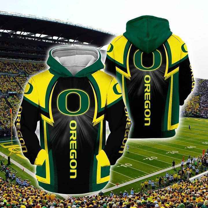 Oregon Ducks Ncaa For Ducks Fan Hoodie 3d