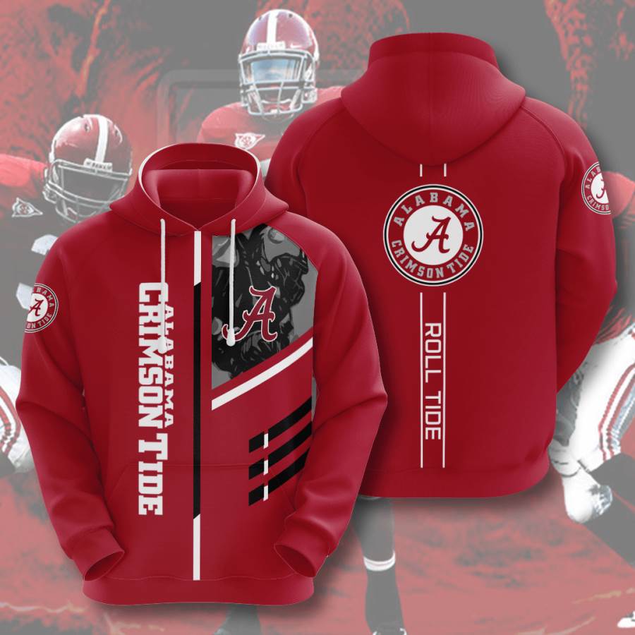 Sports American Football Ncaaf Alabama Crimson Tide Usa 03 3d Hoodie