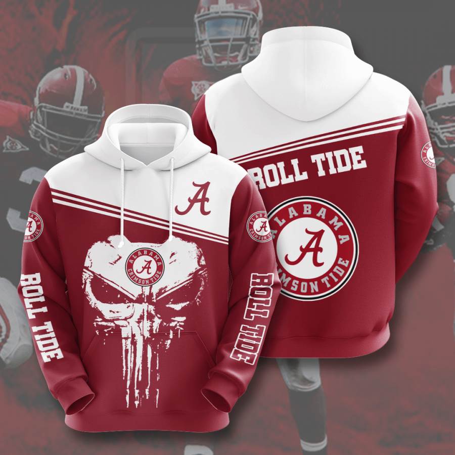 Sports American Football Ncaaf Alabama Crimson Tide Usa 361 3d Hoodie