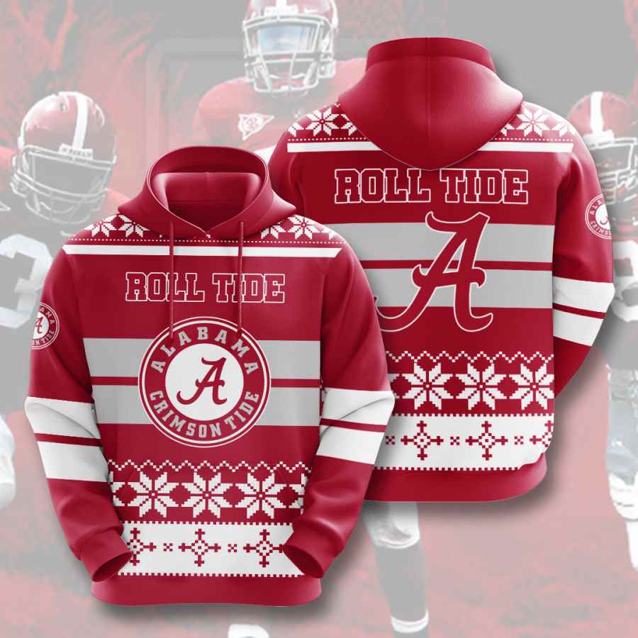 Sports American Football Ncaaf Alabama Crimson Tide Usa 73 3d Hoodie