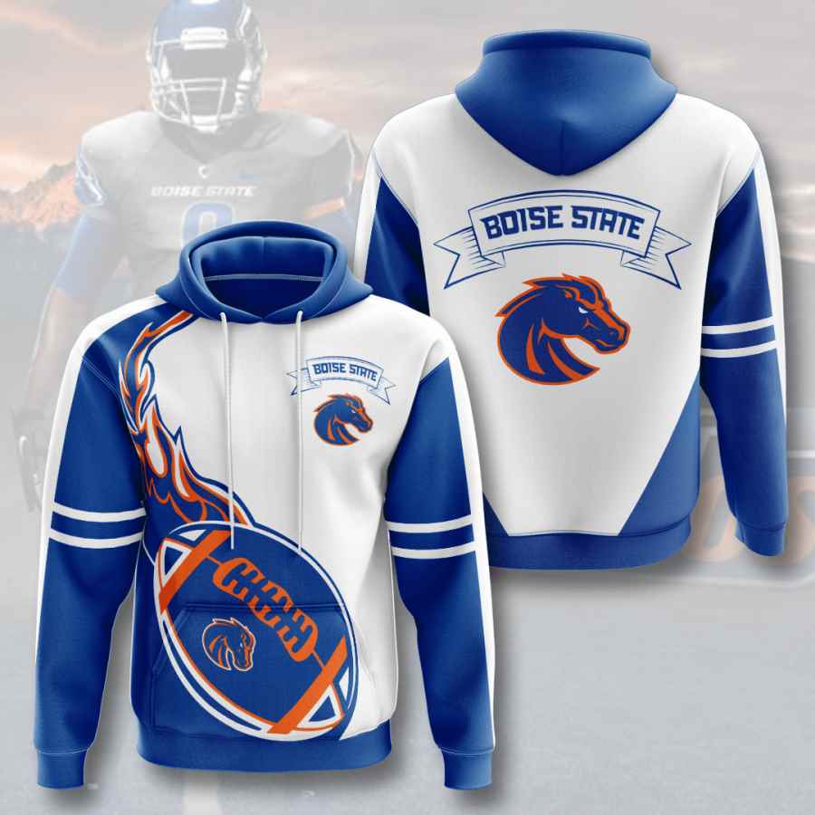 Sports American Football Ncaaf Boise State Broncos Usa 403 3d Hoodie