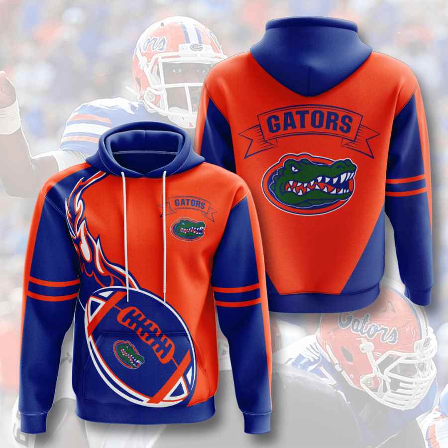 Sports American Football Ncaaf Florida Gators Usa 490 3d Hoodie