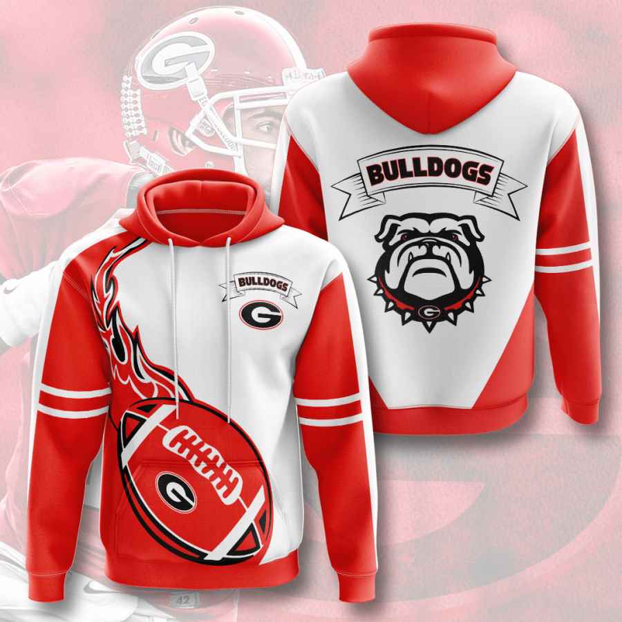 Sports American Football Ncaaf Georgia Bulldogs Usa 493 3d Hoodie