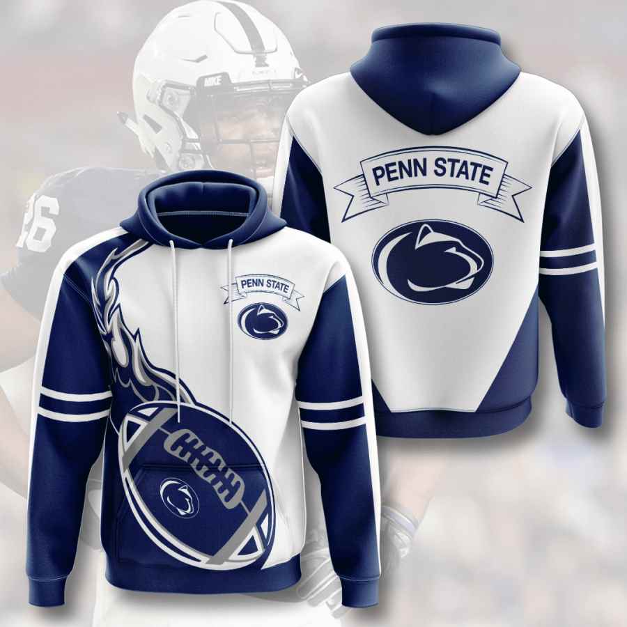 Sports American Football Ncaaf Penn State Nittany Lions Usa 609 3d Hoodie