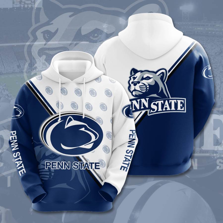 Sports American Football Ncaaf Penn State Nittany Lions Usa 1181 3d Hoodie