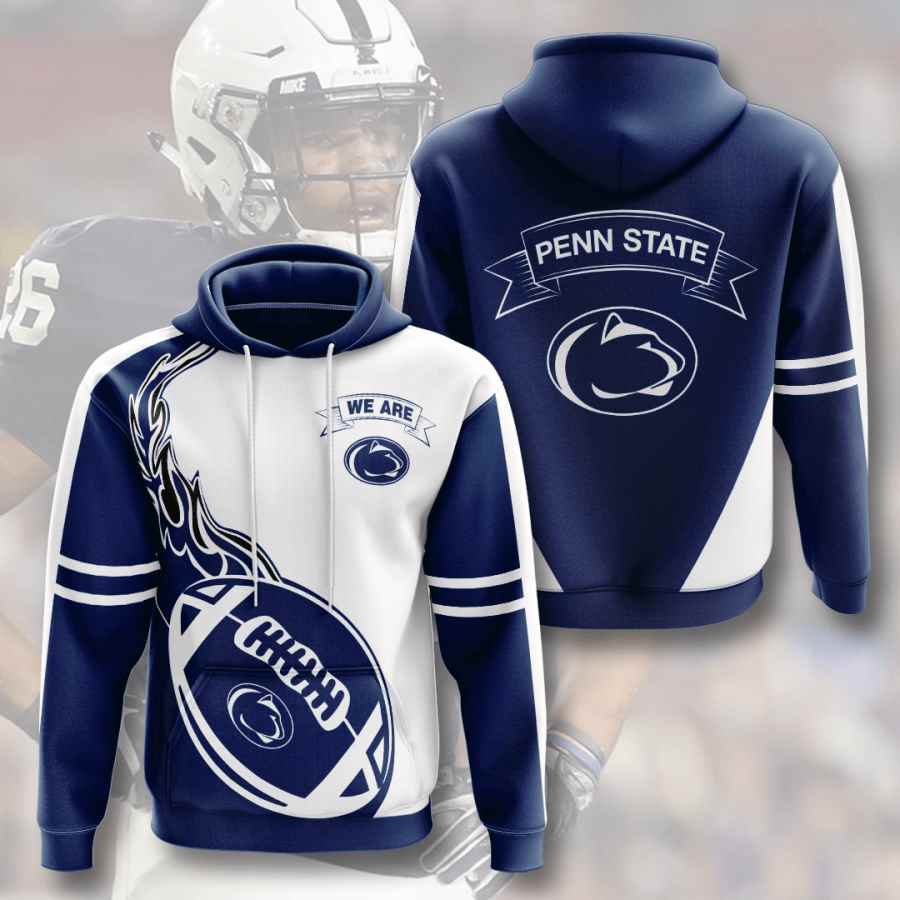 Sports American Football Ncaaf Penn State Nittany Lions Usa 278 3d Hoodie