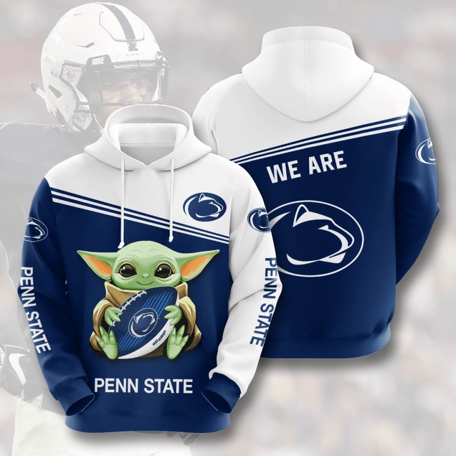 Sports American Football Ncaaf Penn State Nittany Lions Usa 606 3d Hoodie