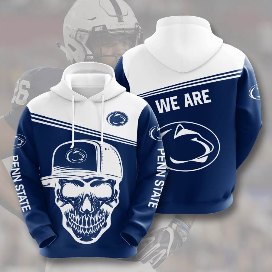 Sports American Football Ncaaf Penn State Nittany Lions Usa 607 3d Hoodie