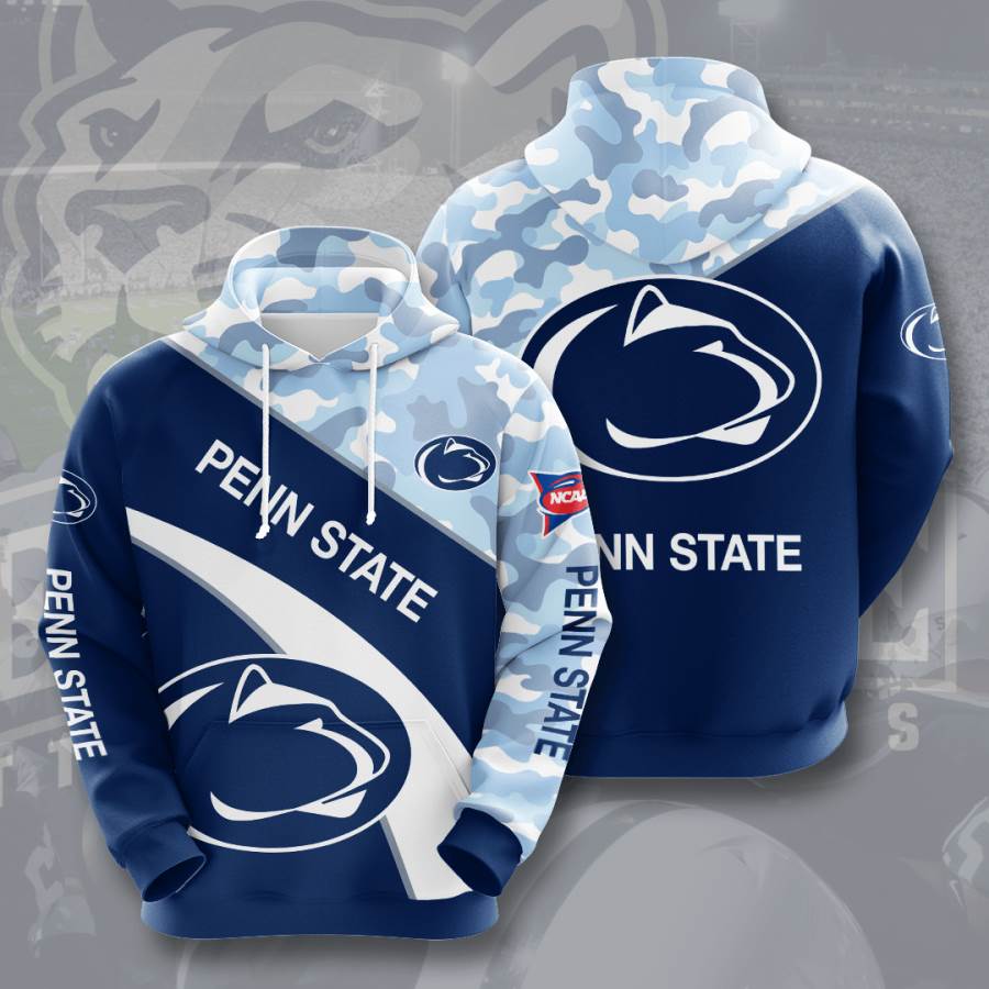 Sports American Football Ncaaf Penn State Nittany Lions Usa 608 3d Hoodie