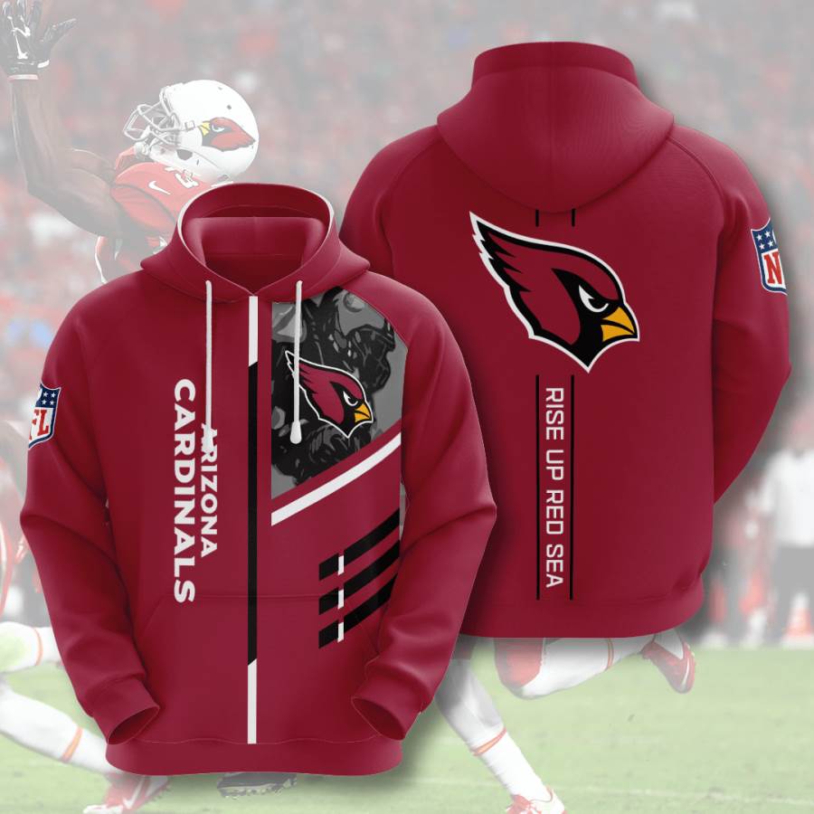 Sports American Football Nfl Arizona Cardinals Usa 05 3d Hoodie