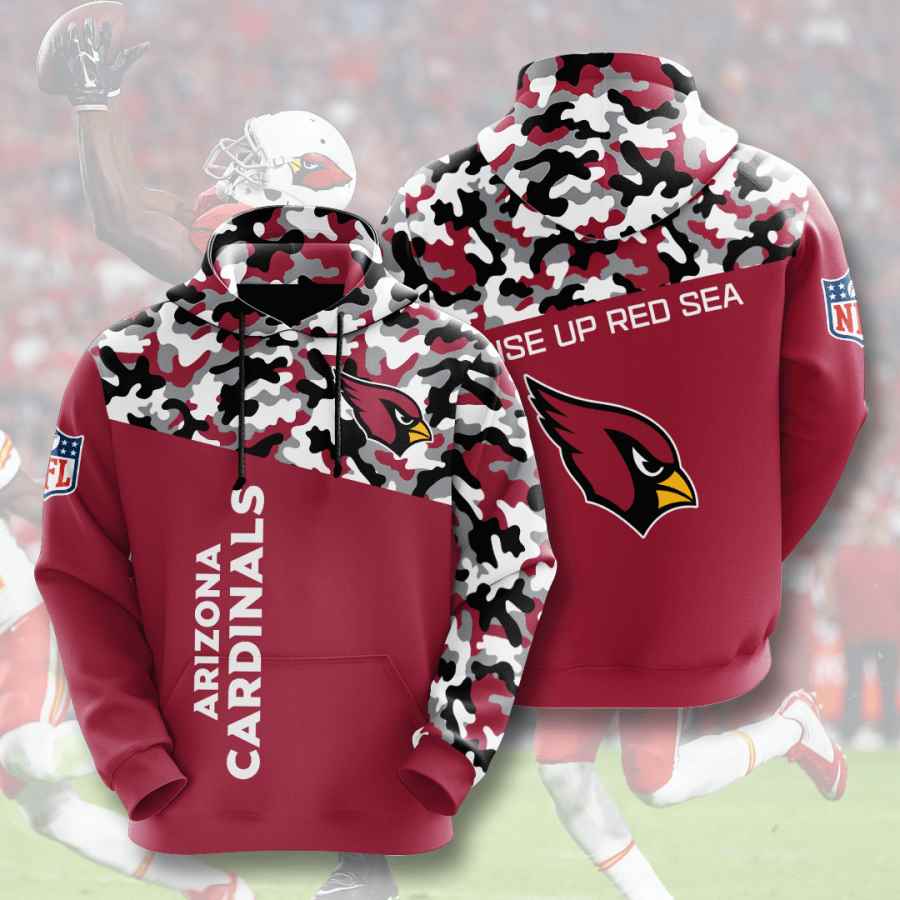 Sports American Football Nfl Arizona Cardinals Usa 75 3d Hoodie