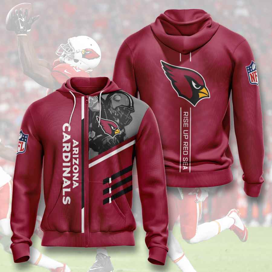 Sports American Football Nfl Arizona Cardinals Usa 76 3d Hoodie