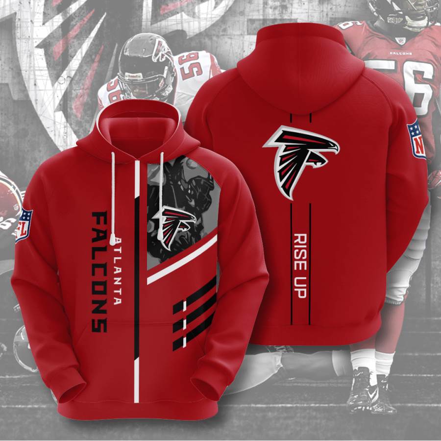 Sports American Football Nfl Atlanta Falcons Usa 07 3d Hoodie