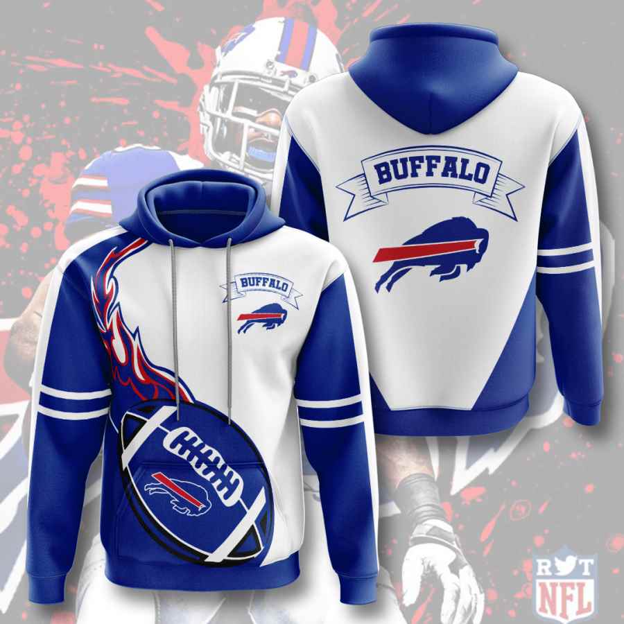 Sports American Football Nfl Buffalo Bills Usa 415 3d Hoodie