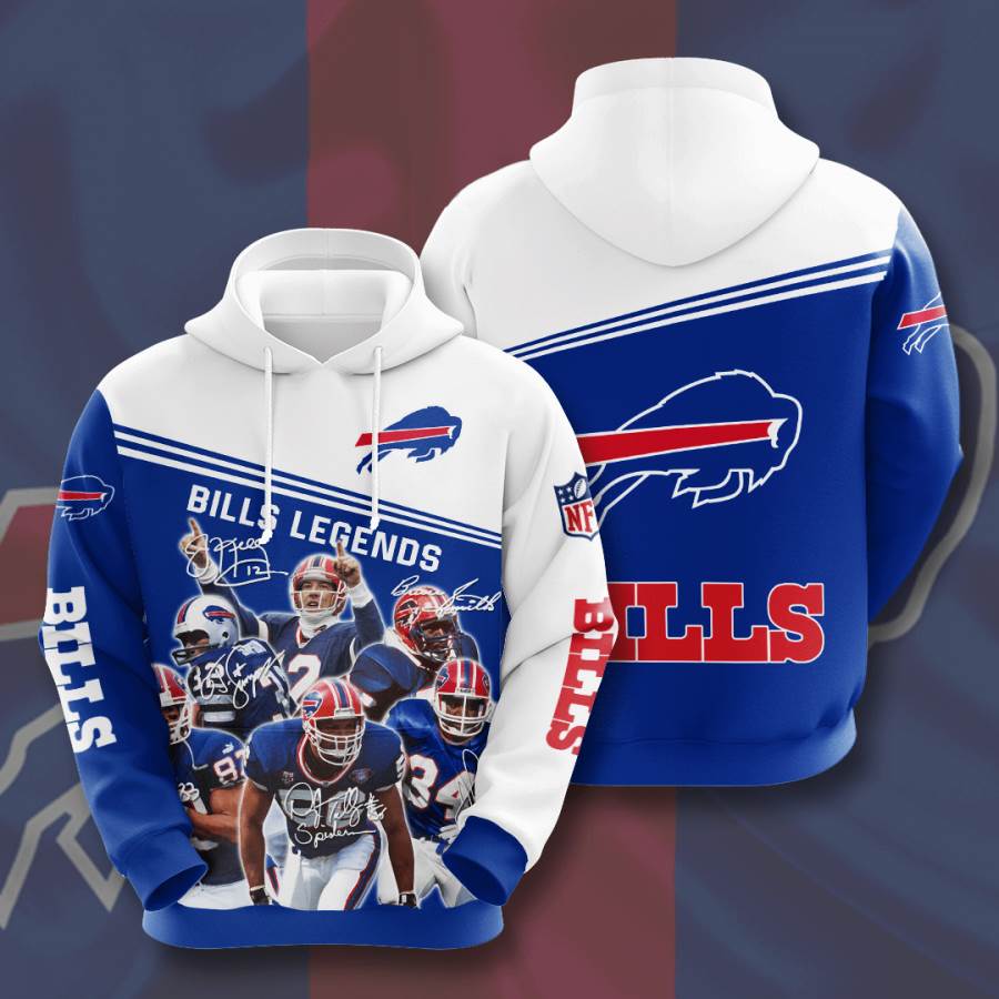 Sports American Football Nfl Buffalo Bills Usa 705 3d Hoodie